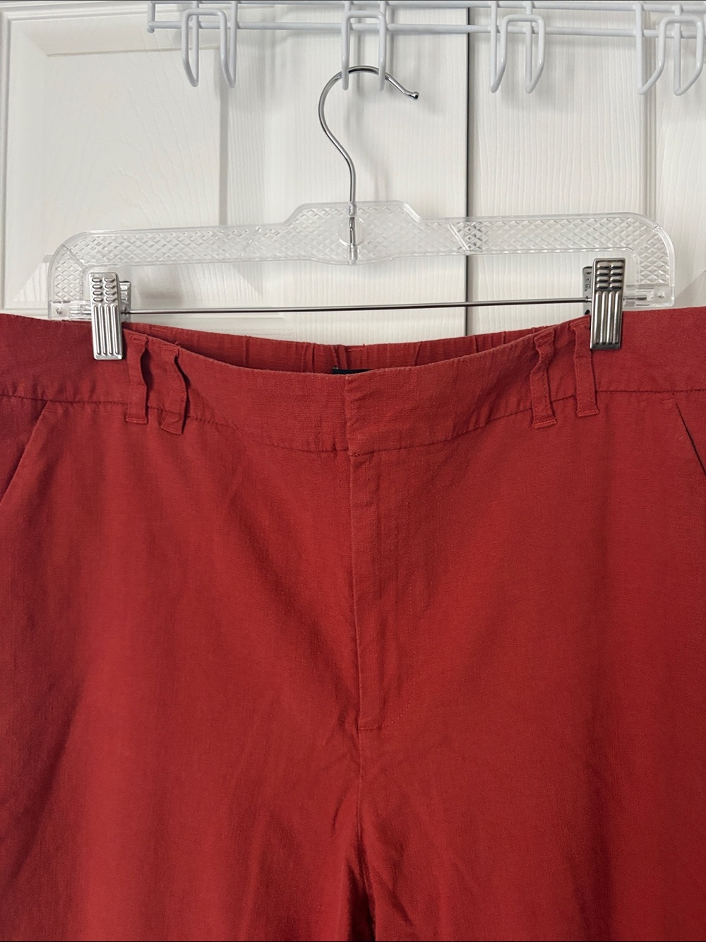 Reitmans Rust Red Capris - Picture 3 of 6